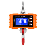 Crane Scale 1000KG 1 Ton 2000 lb Digital Scales 500kg/1000lb LCD High Accurate Industrial Heavy Duty Hook Hanging Scales Balance