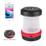 LED Camping Light USB Solar Lantern Outdoor Lampe Camping LED Rechargeable Phone Portable Light Fold USB Light With Power Bank