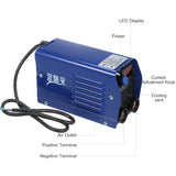 250 Amp Arc Welder Digital Inverter IGBT Stick 220V Mini Electric Welding Machine with LED Display Quick Connector for Beginner