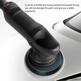1250W 220V Car Polishing Machine 15mm Shock Car Polisher Six Speed Stepless Adjustable Dual Action Polisher Car Waxing Machine