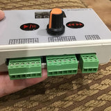 DC 7.5-24V 40-200KHZ Reversible Stepper Motor Speed Regulator Pulse Signal Controller Stepping 998RPM