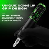 Brand New P2S Wireless Tattoo Pen Machine 1800mAh Battery Power Supply