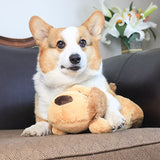 Cute Heartbeat Puppy Behavioral Training Toy Plush Pet Comfortable Snuggle Sleep