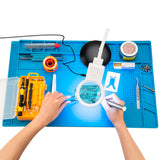 Large Size Welding Pad With Magnetic Heat Iinsulation Repair Silicone Work Pad For Electronic Computer Mobile Phone DIY Welding
