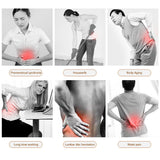 Heating Waist Massager Infrared Phsiotherapy Back Pain Relief Strap Brace Abdominal Hot Compress Lumbar Support Massage Belt