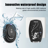Wireless Door Bell Home Security Doorbell Outdoor Waterproof Button &amp; Receiver Bells Indicator Light EU/US Plug Ring Chime