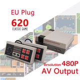 Built-In 500/620/621 Games Mini TV Game Console 8 Bit Retro Classic Handheld Gaming Player AV Output Video Game Console Toy