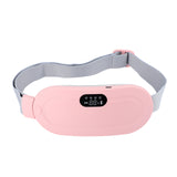 Wireless Abdominal Heating Massager Pad Relieve Menstrual Pain Warm Lady Uterus Belt Hot Compress Waist Back Vibrating Artifact