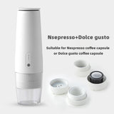 Vehicle-mounted Portable Coffee Machine Nespresso Capsule Coffee Maker 3 In 1 Dolce Gusto Power Tea Car  Cafeteras Elect