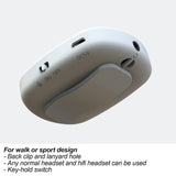Hands Free DAB Digital Radio ABS With Bluetooth-Complitable Portable OLED Display with Earphone Charging Cable