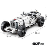 Technical Series Mechanical Beetles Car Model Building Blocks City Vintage Classic Vehicle MOC Bricks Educa Toys Boys Adult Gift