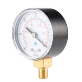 0～-30inHg 0～-1bar 50mm Diameter 1/4 1/8 BSPT Vacuum Pressure Gauge Air Pressure Gauge Oil Pressure Gauge