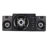 Computer Speaker 2.1 USB Powered Stereo Subwoofer Multimedia Wired Mini Speaker with RGB LED Light for PC Laptop MP3 Player