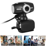 Webcam USB 2.0 Web Camera Clip-On Webcams With Digital Microphone Web Cameras For Computer PC Laptop Desktop 8MP 45fps