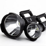 Hand Lamp 50W IPX6 Waterproof Rechargeable USB Light p50 Super bright headlight for Outdoor Camping Hiking Fishing