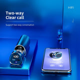 N21 Tws in Ear Headphones Blutooth Waterproof LED Flashlight Earphone Bluetooth Earphones Wireless Headphone Sale Hifi Sport