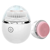 Smart Sonic Facial Cleansing Massager Brush Silicone Deep Pore Face Cleansing Lifting Waterproof Face Care Cleaner Machine