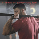 Resistance Band Bar for Body Workout, Squat, Weightlifting, Strength Training(43Inch Lentgh, Max Load 800Lbs)