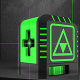 2 Lines Laser Level Leveling 3° Self Levelling Diagonal Line Laser Level Household Flooring Tile Layout Door Window Install