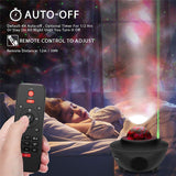 Star Moon Galaxy Projector Light Sky Laser Colorful LED Ocean Wave Music Rhythm Control Night Projector Lights