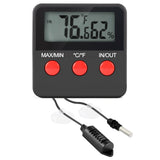 Electronic Digital Display Temperature Humidity Meter Crawling Pet Dry Wet Temperature Monitor for Egg Hatching