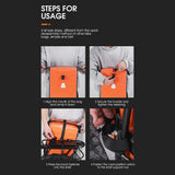 Bike Rear Seats Bag Bicycle Riding Storage Bag Large Capacity Bicycle Rack Seats Trunk Bags Luggage Handbag Cycling Bag