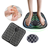 Electric EMS Foot Massager ABS Physiotherapy Revitalizing Pedicure Tens Foot Vibrator Wireless Feet Muscle Stimulator Unisex