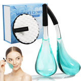 2PC Facial Ice Globes Durable Quartz Glass Ice Globes for Cold or Hot Skin Massagers Daily Beauty Skin Tightening Skin Care Tool