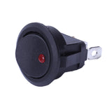 20 Pcs 12V 20A Amps On/Off/ 3 Position Terminal Round Rocker LED Toggle Switch Blue &amp; Red