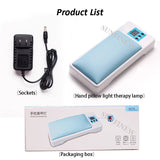 Manicure Hand Pillow Phototherapy Lamp Foldable Hand Pillow Comfortable Portable Nail Phototherapy Baking Lamp LED Nails 2022
