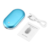 4000/8000mah Cute USB Rechargeable LED Electric Hand Warmer Heater Travel Handy Longlife Mini Pocket Warmer Home Warming Product
