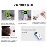 Fetal Doppler Baby Monitor LCD Display Portable Baby Heart Rate Monitor With Earphone For Pregnant