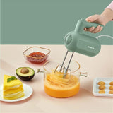 20W Wireless Egg Beater Food Mixer Automatic Creamy Butter Eggs Whisk 304 Stainless Steel Food Blender S-LD1500