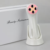 NEW No Needle Mesotherapy Photon LED Light Skin Rejuvenation Double Facial RF Radio Frequency Face Lift Massager Beauty Care