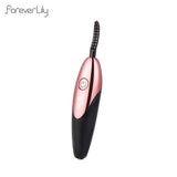65℃/85℃ Heating Long-Lasting Curling Electric Eyelash Curler Mascara Eyelash Styling Clip Perm Eyelash Brush Ironing Lashes Comb