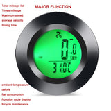 Outdoor MTB Bike English Speedometer w/ Switchable Backlight Waterproof Luminous Road Bicycle Odometer Computer Cycling Equipmen