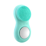 Facial Cleansing Brush Electric Soft Silicone Cleansing Brush Heating And Vibrating Face Cleanser 3 Modes Deep Cleansing Machine