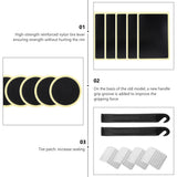 42pcs Bike Tire Repair Tool Portable Tire Repair Kit Mini Bike Pump Tools