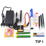 TS100 Mini Portable Smart Programmable Electric Soldering Iron Digital LCD Display Original Replacement Tip High Frequency+GIFT