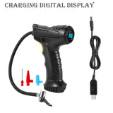 120W Rechargeable Air Compressor Wireless Inflatable Pump Portable Air Pump Car Tire Inflator Digital Car Repair Tool Accessorie