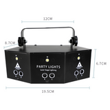 ALIEN 15 EYE RGB Disco DJ Beam Laser Light Projector DMX Remote Strobe Stage Lighting Effect Xmas Party Holiday Halloween Lights