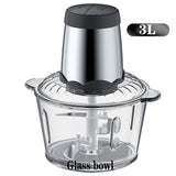 Electric Meat Grinder Food Chopper Stainless Steel Food Processor for Meat Semi-Automatic Food Processor Machine Kitchen Tools