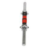 40CM Chrome Threaded Dumbbells Bars Adjustable Dumbbell Bar Handles Weight Lifting Equipmentt for Workout Training Gym