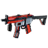 642pcs MP5 Submachine Gun Building Block Model Small Particles Compatible with Educational Puzzle Toy Toy Brick for youth