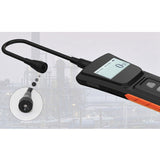 Industry and Home Natural Gas Detector Ch4 Gas Natural Gas Detector Alarm Leak Portable Gas Leak Detector with EU Plug