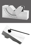 Adjustable Angle Gauge V-block Angle Grinder KP25 0-60 Degree Precision Angle Plate Block for Measuring Tools