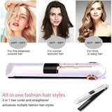 Wireless Hair Straightener Ceramic Mini Flat Iron Hair Curling Irons Styling Tools Cordless Beard Hair Straightener