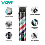 Cordless men hair trimmer professional beard electric hair clipper rechargeable hair cutter machine haircut finishing desiger