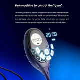 Abs Trainer Muscle Stimulator with USB Rechargeable Abdominal Toning Slim Belt EMS Vibration Fitness Massager