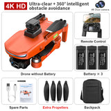 L800 PRO2 Drone GPS 4K HD Professional Dual Camera 3-axis Anti-shake Gimbal Brushless Motor Obstacle Avoidance Dron